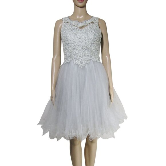 MAY QUEEN COUTURE 4 Beaded FAIRY Prom Homecoming Tulle Princess Ariana Dress - Picture 1 of 9